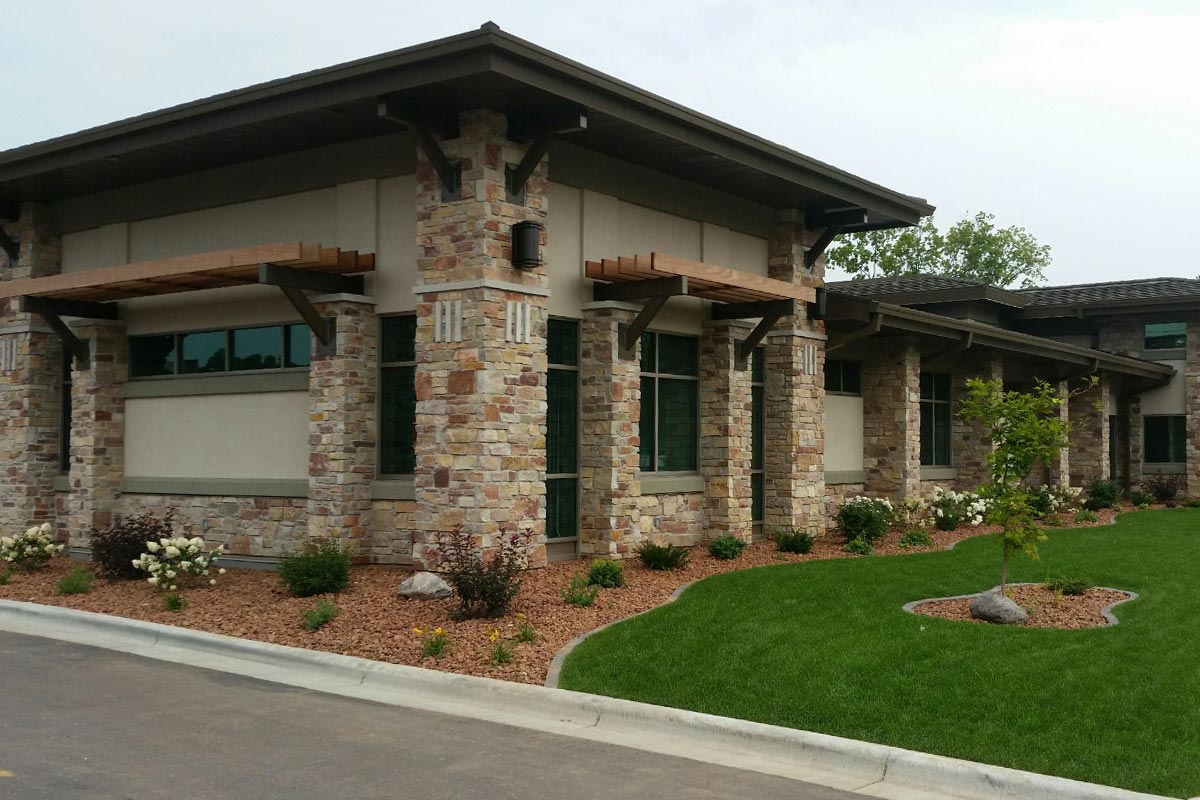 Building with EIF siding