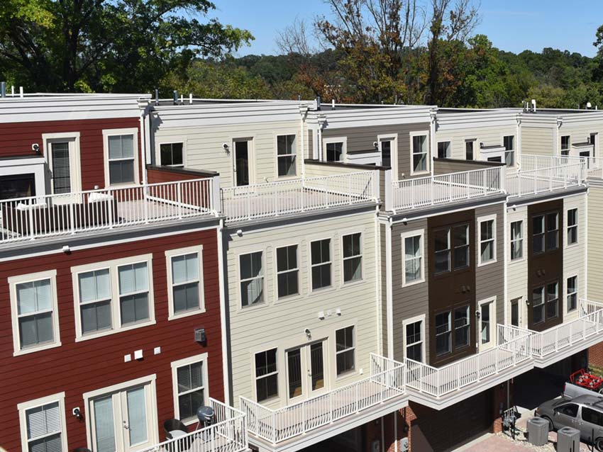 Duradeks on a residential facility