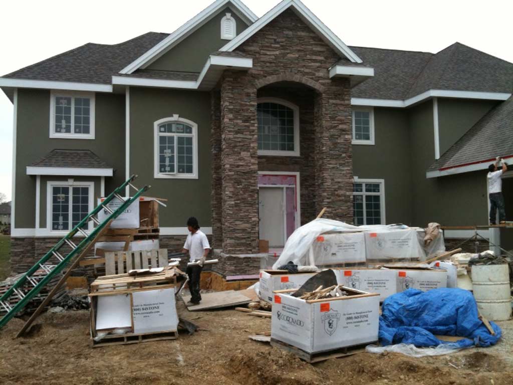 home under construction