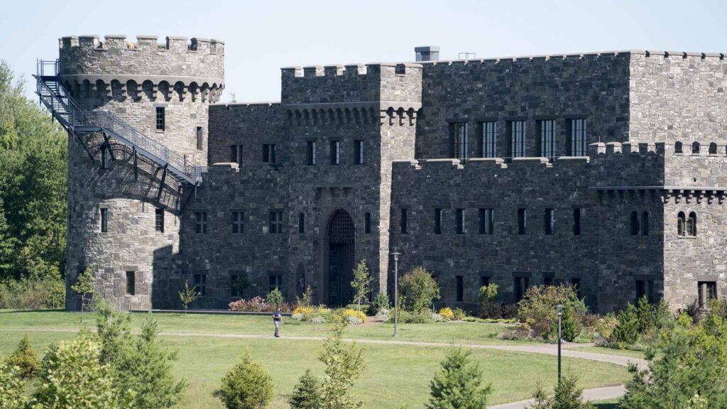 Epic castle office building