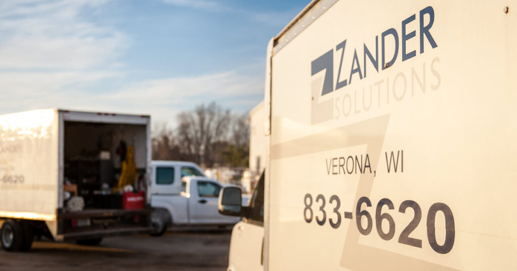 Zander Solutions truck