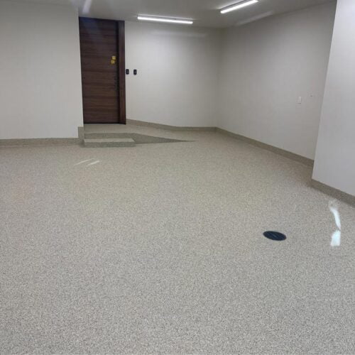 traffic coating on a flooring